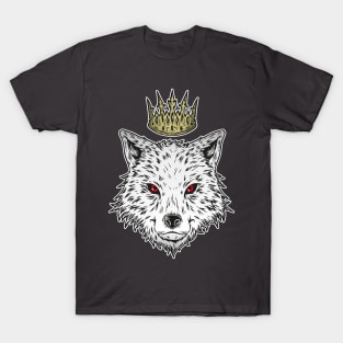 WHITE WOLF KING T-Shirt